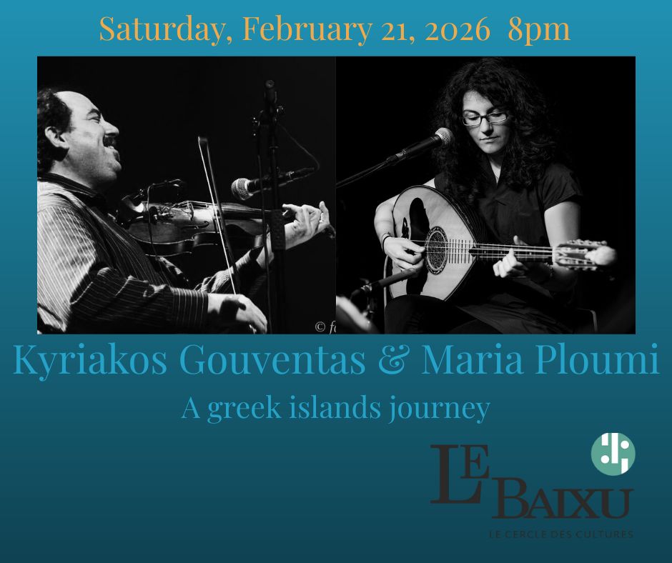 Kyriakos Gouventas & Maria Ploumi : The Greek islands Journey