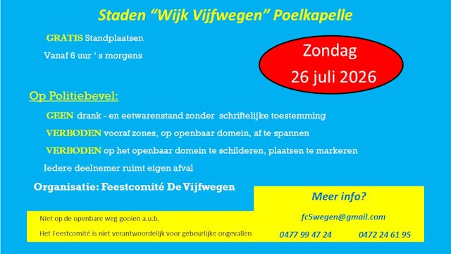 Flyer Rommel- en Antiekmarkt