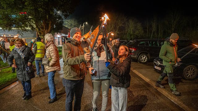 Bewust stappen voor vrede