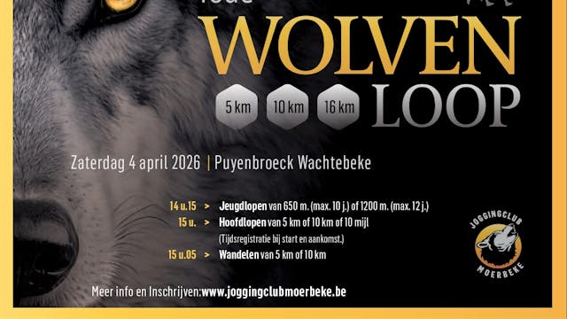 Affiche Wolvenloop 2026