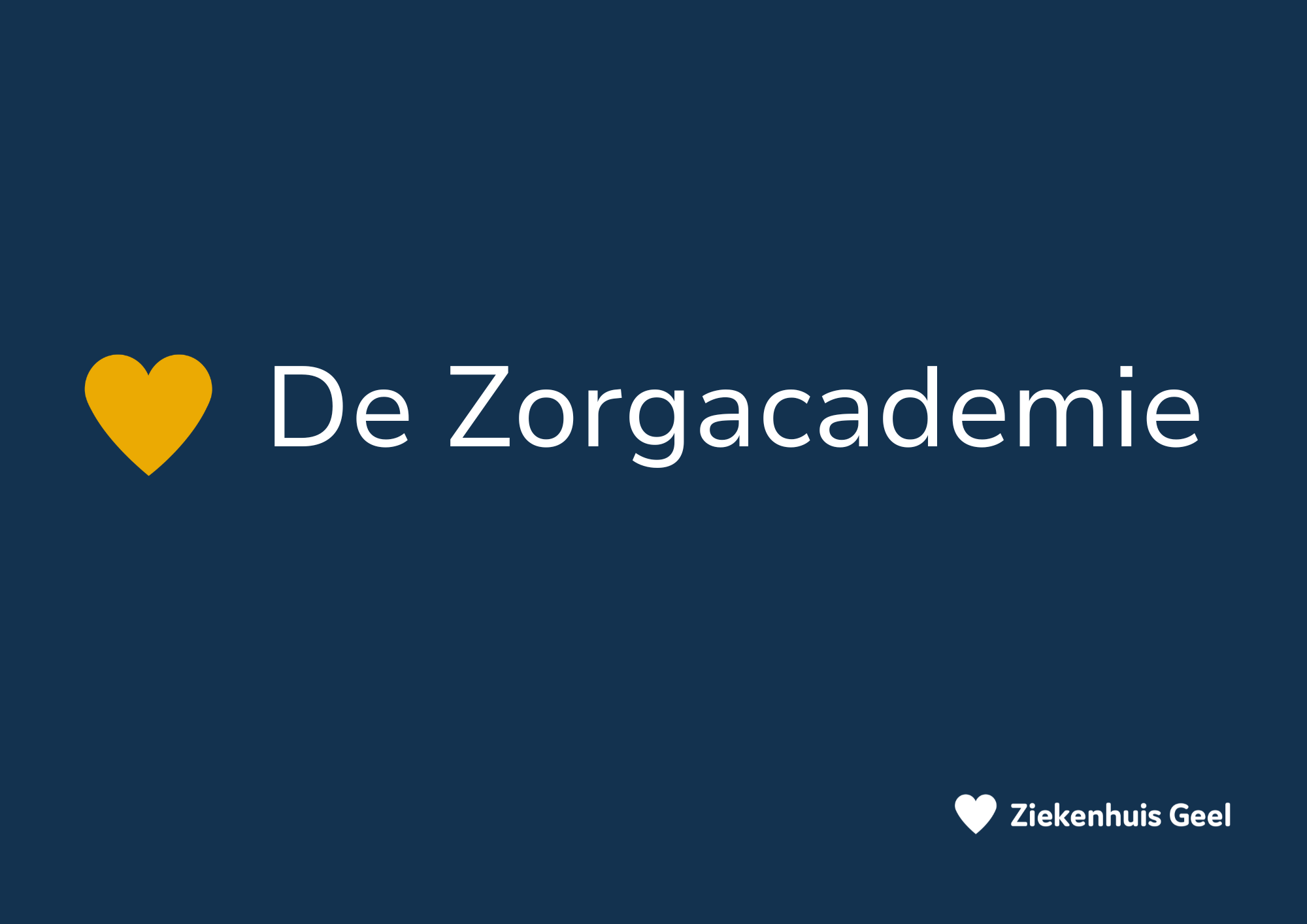 De Zorgacademie