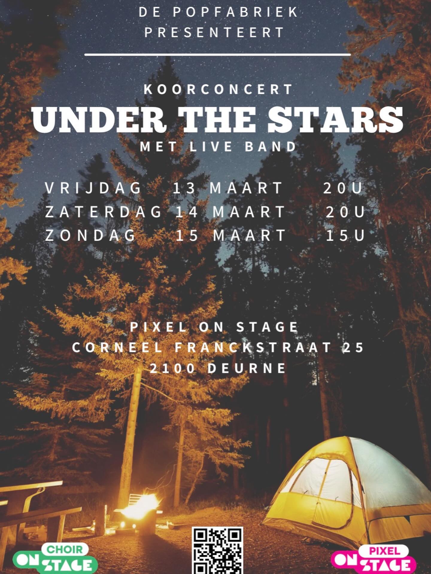 Flyer Under The Stars