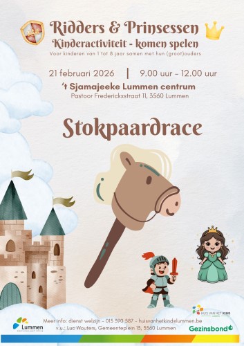 Flyer stokpaardrace