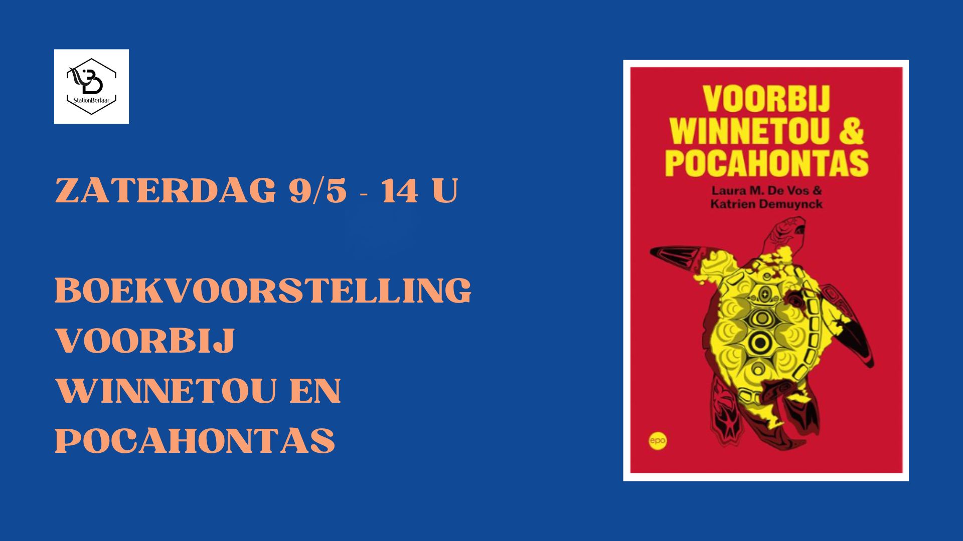 Boekvoorstelling Voorbij Winnetou & Pocahontas