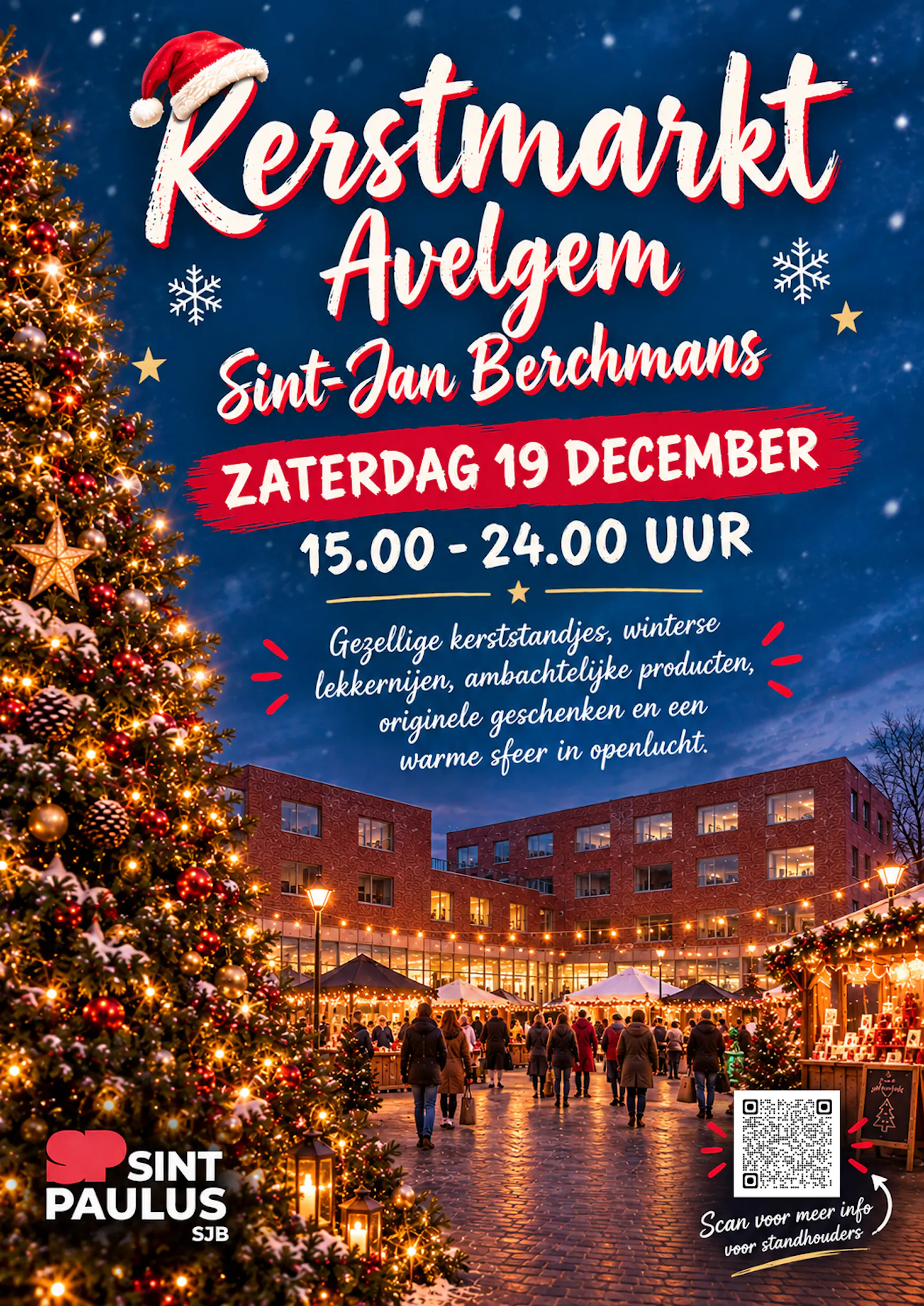 Kerstmarkt Sint-Jan Berchmans Avelgem