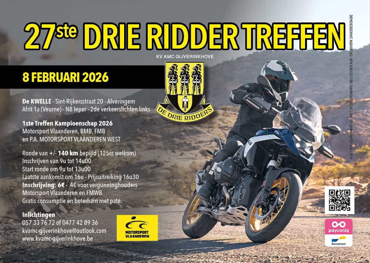 27 Ste Drie Ridders Treffen 2026