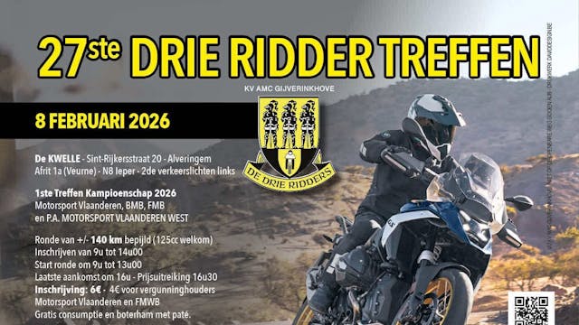 27 Ste Drie Ridders Treffen 2026