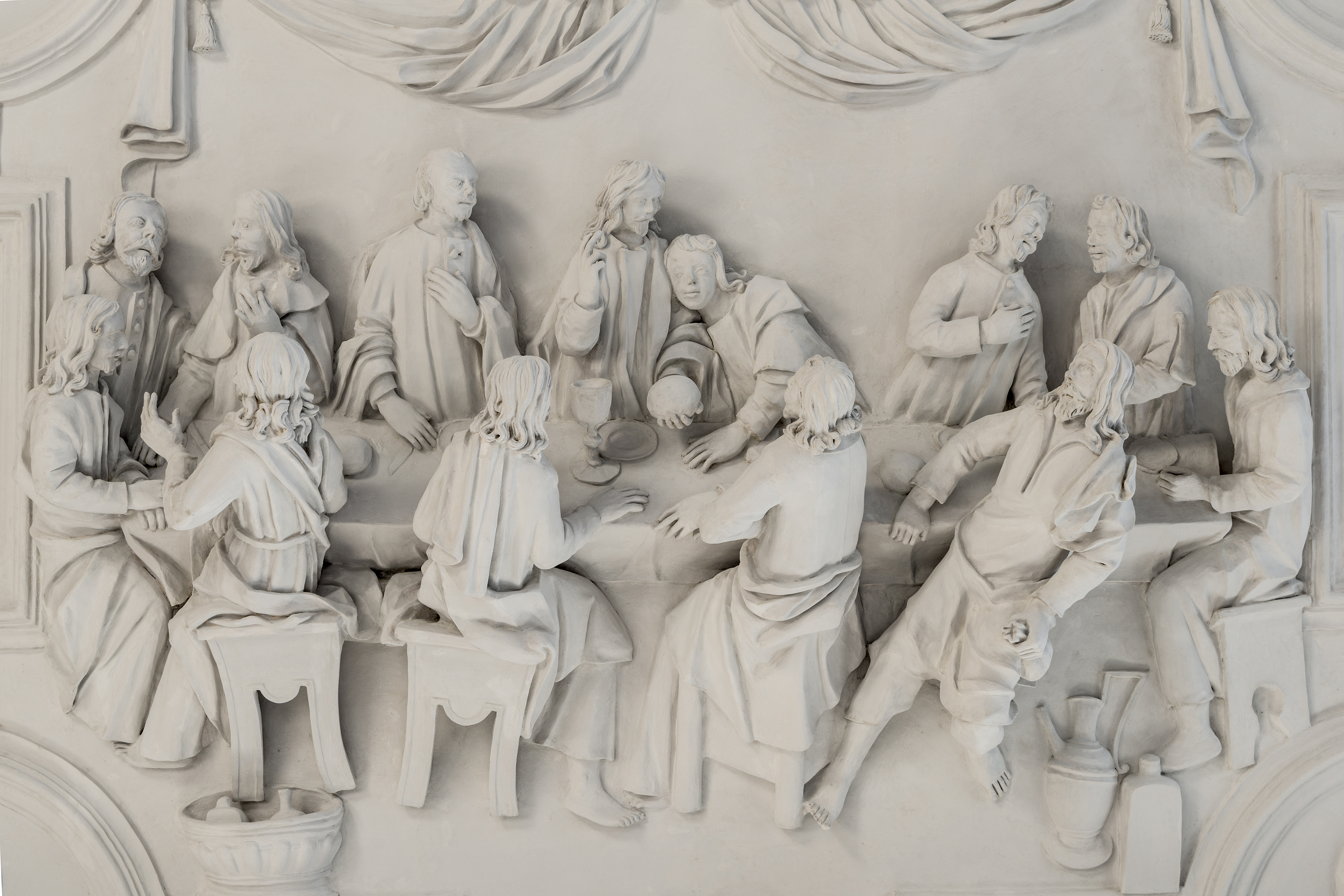 Het laatste avondmaal in de refter van Abdij van Park