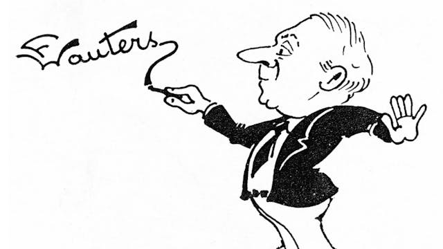 zelfportret van Frans Wauters