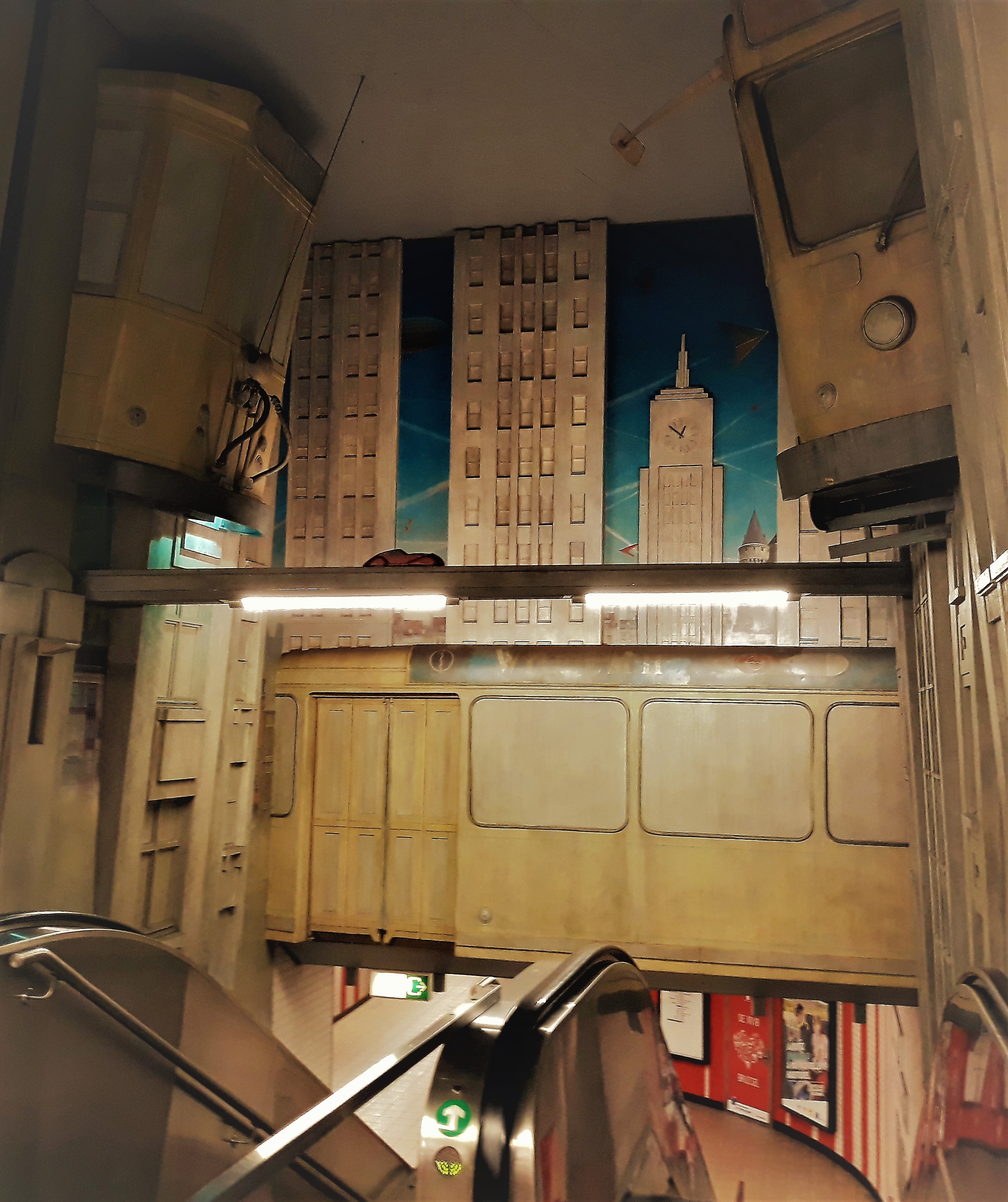 Art dans le Métro bruxellois