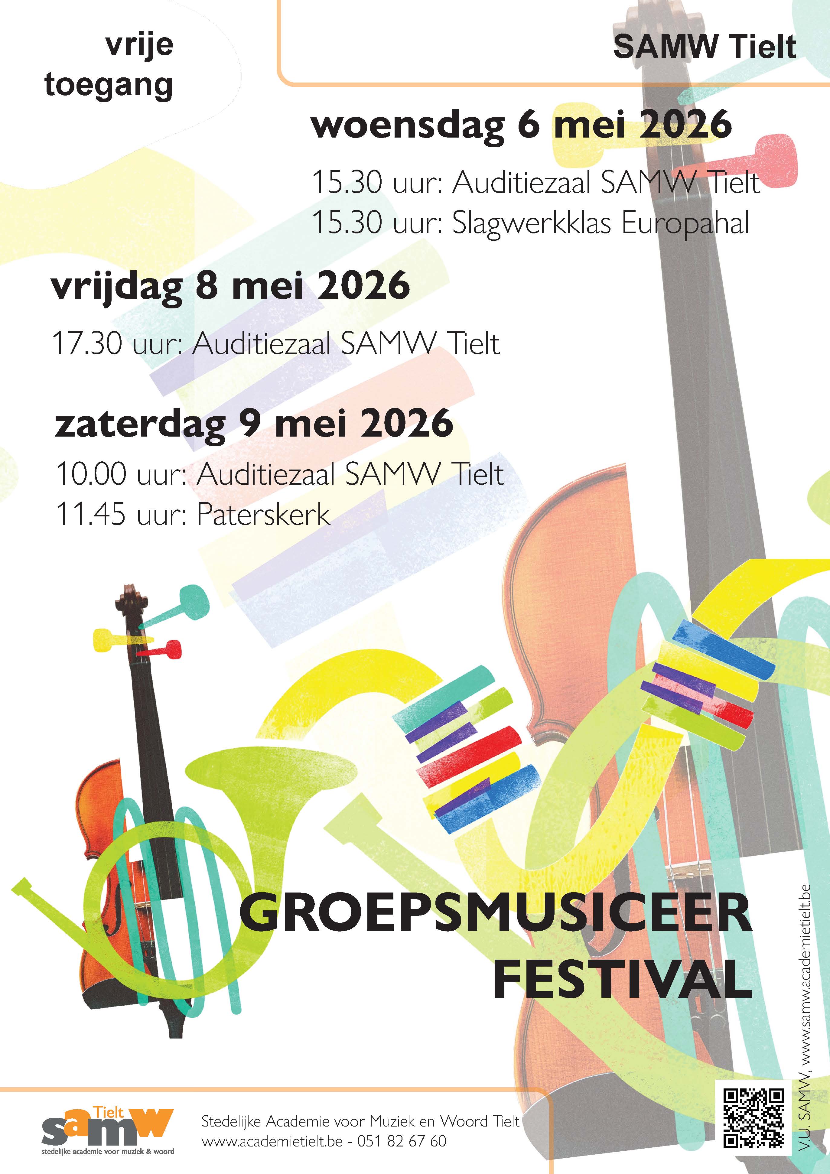 Affiche groepsmusiceerfestival