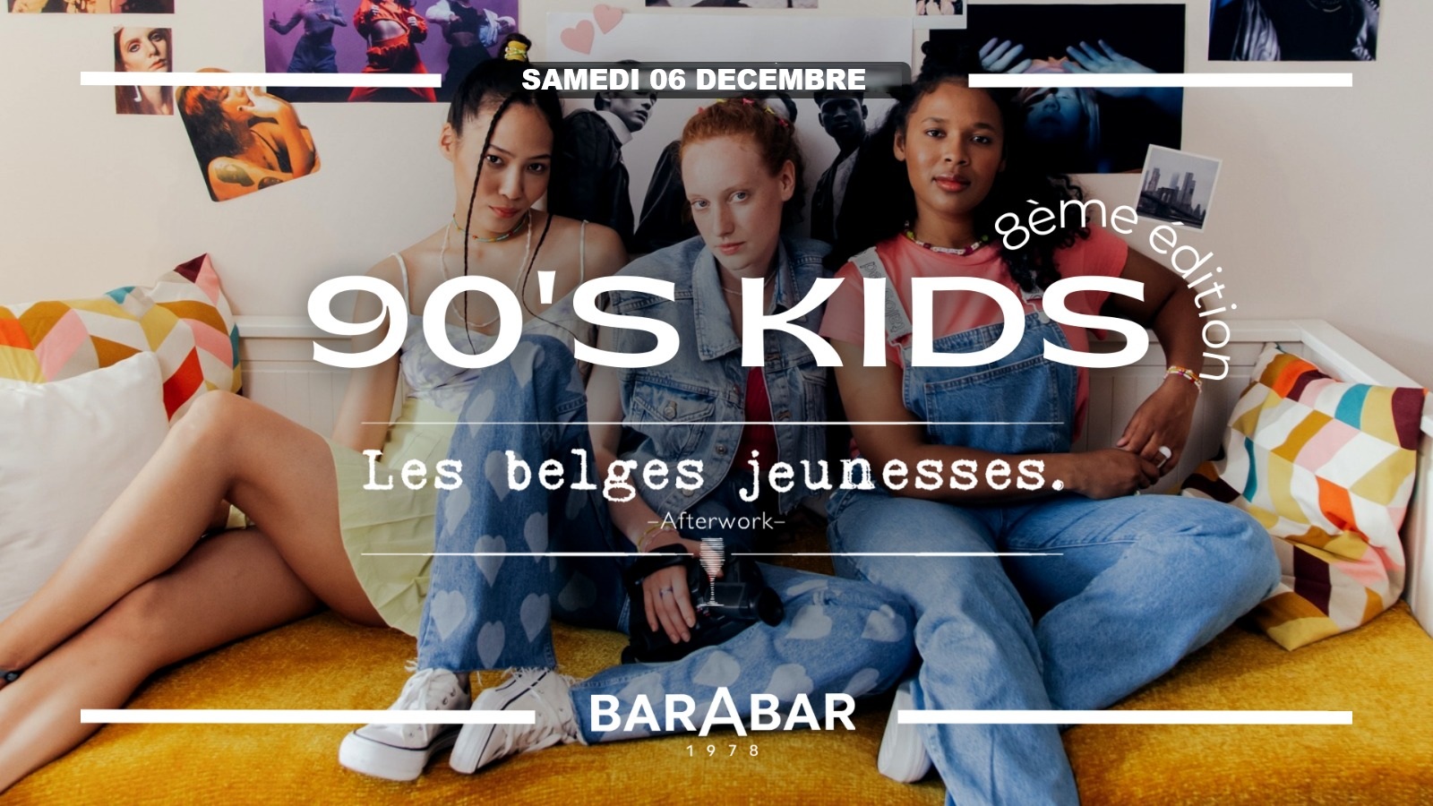 90'S KIDS  /  BARABAR vs  BELGES JEUNESSES  [Entrée Gratuite]