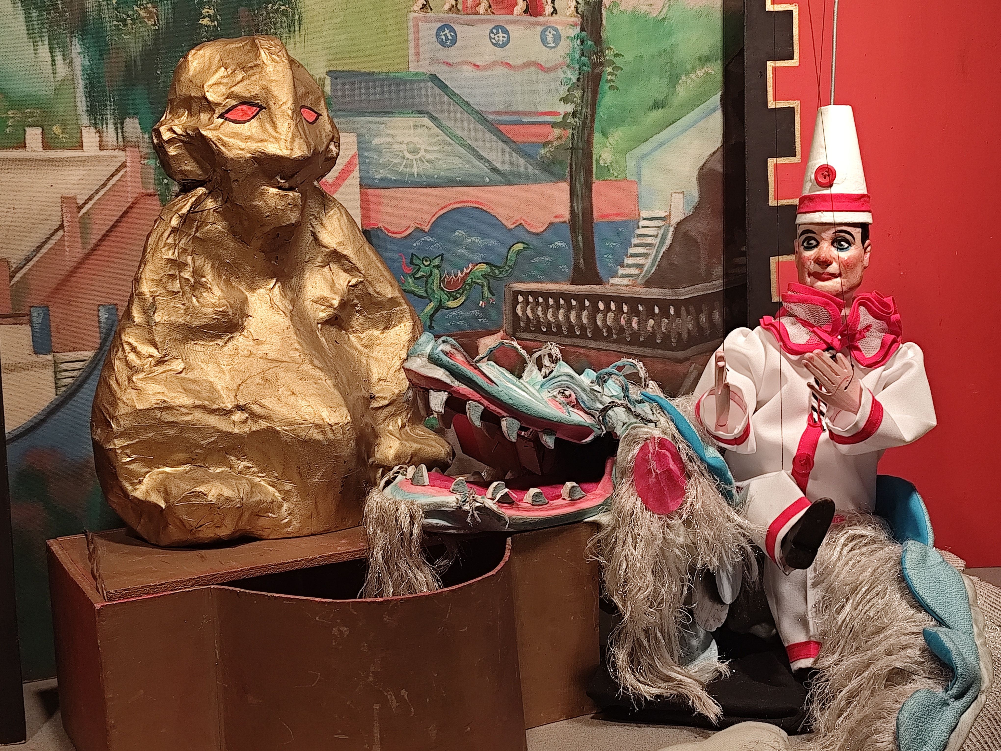 Pierke en de draak uit De Chinese Gong