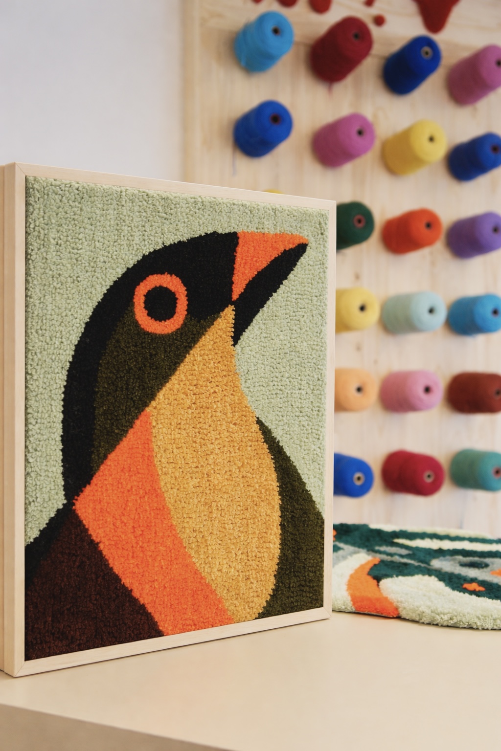 Tufting Workshop Wall Art