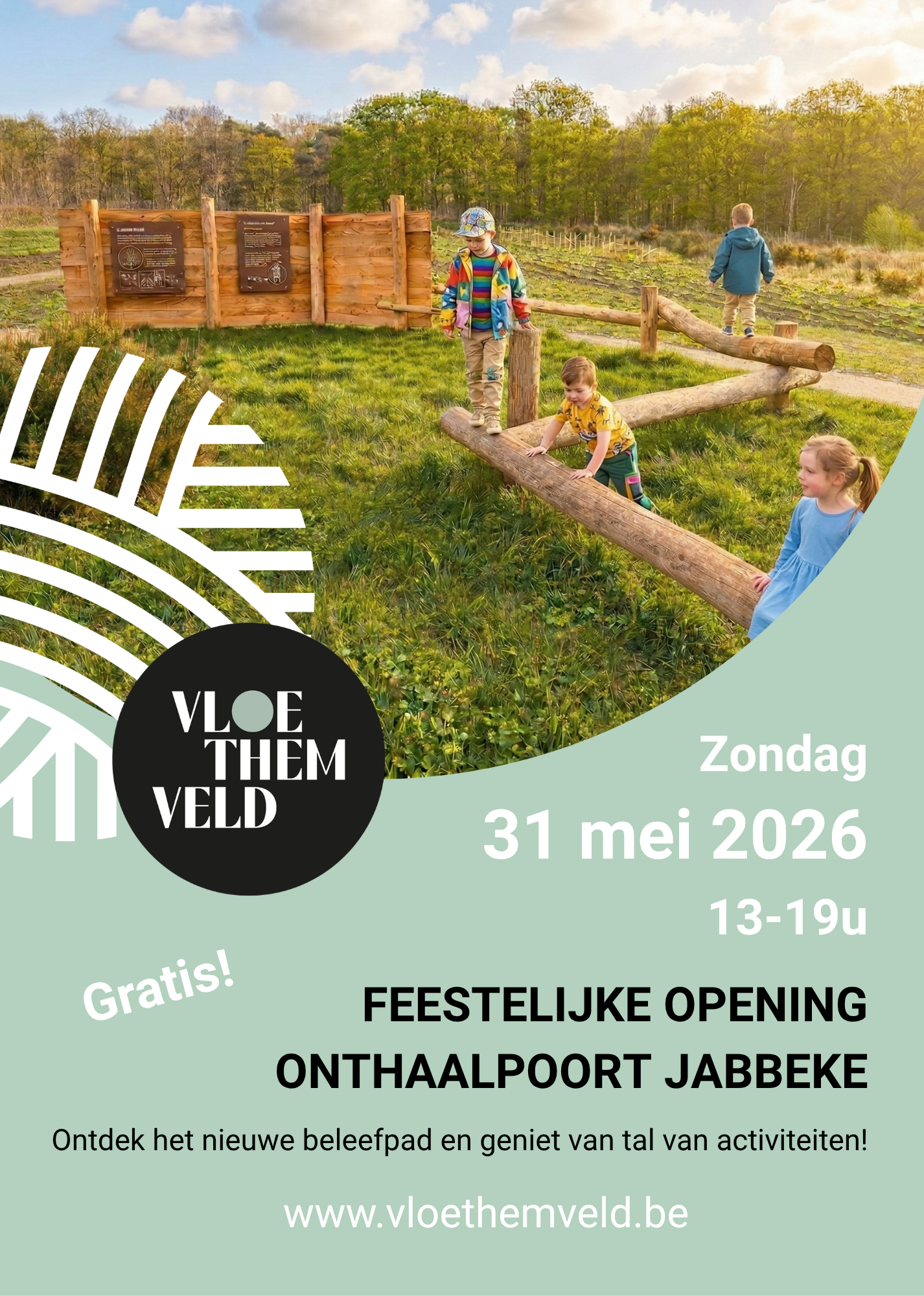 Opening onthaalpoort Vloethemveld