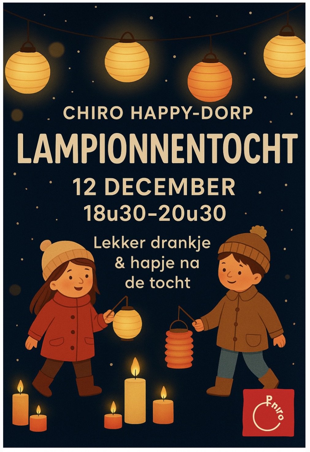 lampionnentocht poster