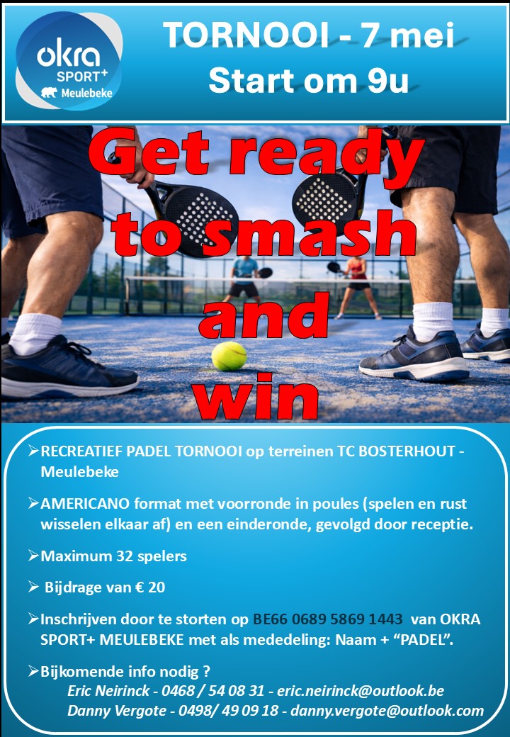 PADEL TORNOOI AMERICANO RECREATIEF
