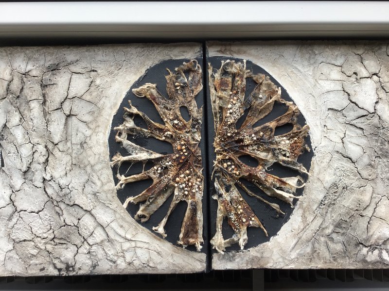 Tweeluik mixed media