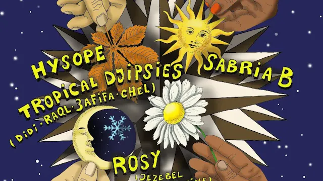 Affiche Tropical Djipsies