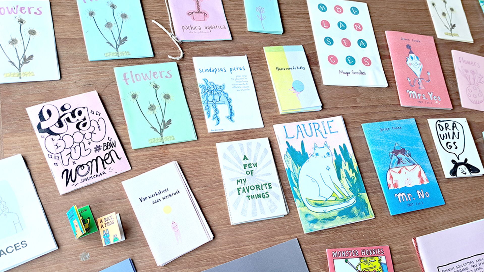 Zines maken - Helene Lespagnard
