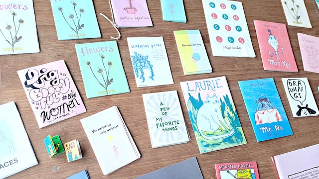 Zines maken - Helene Lespagnard