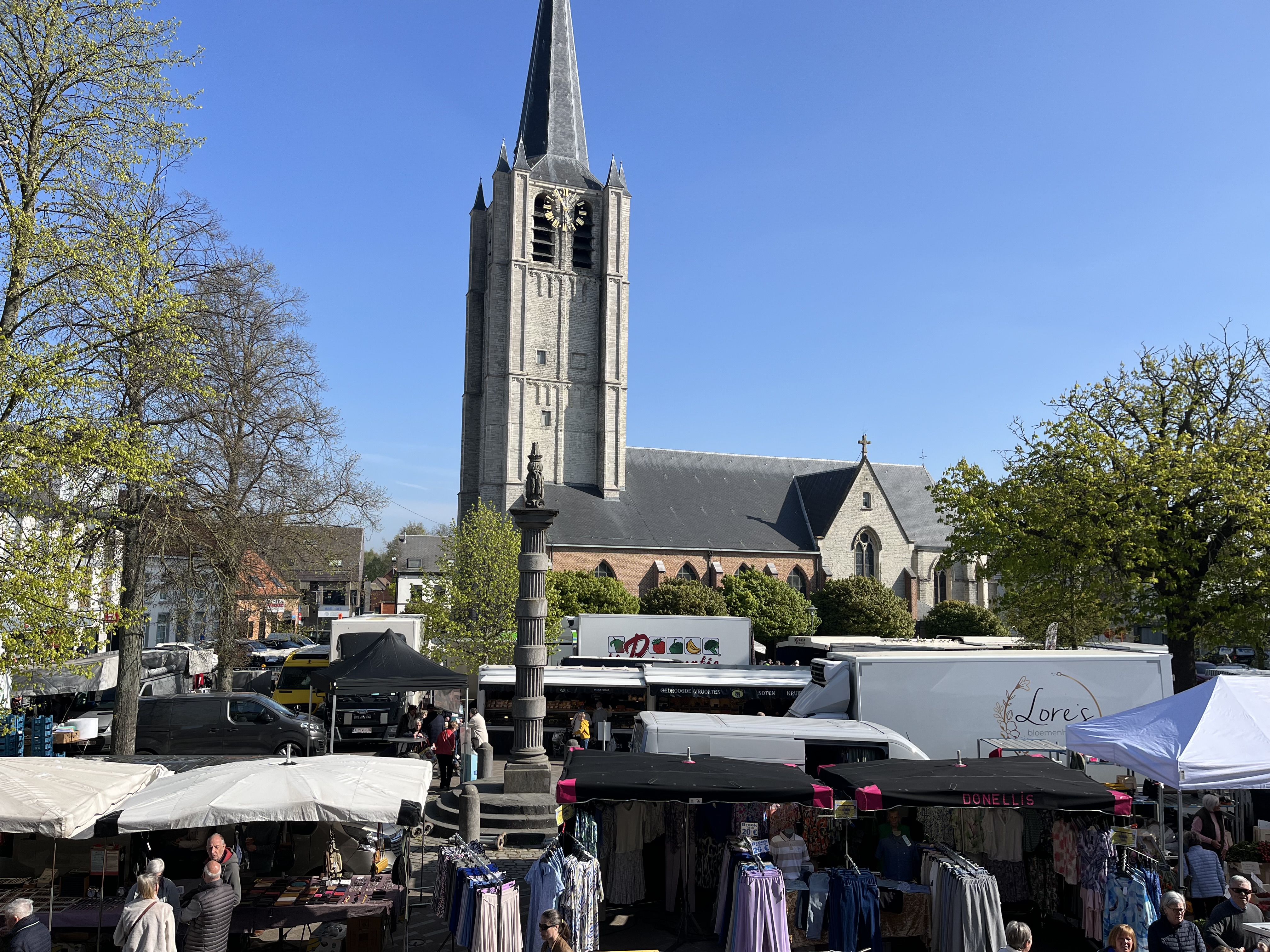 Wekelijkse markt Wommelgem 