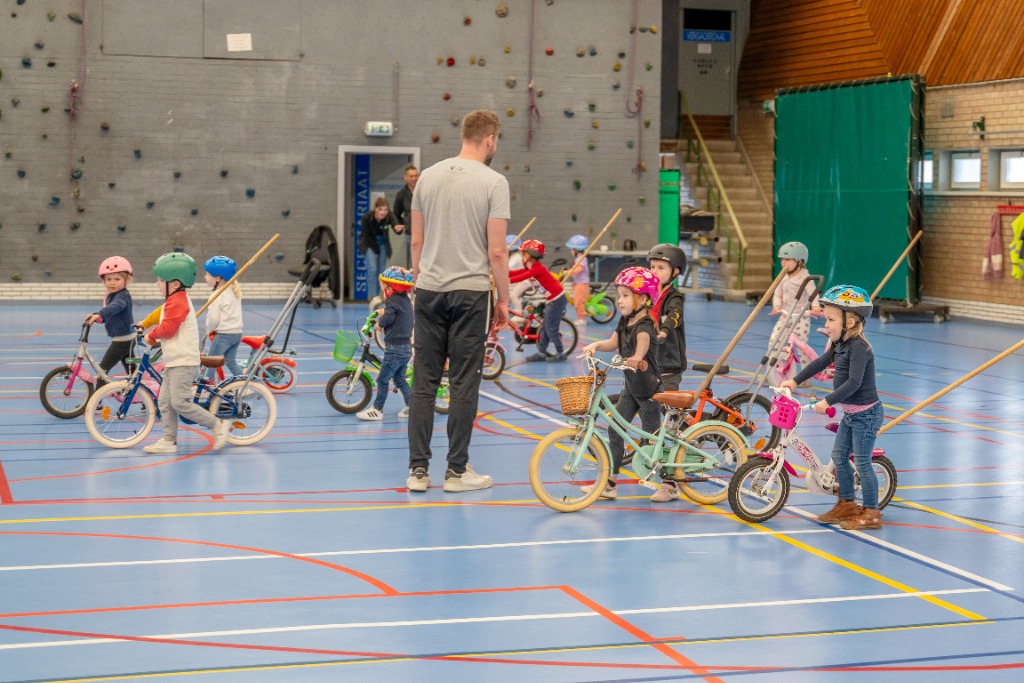 Afbeelding voor activiteit Samen leren fietsen met Kijk! Ik fiets!