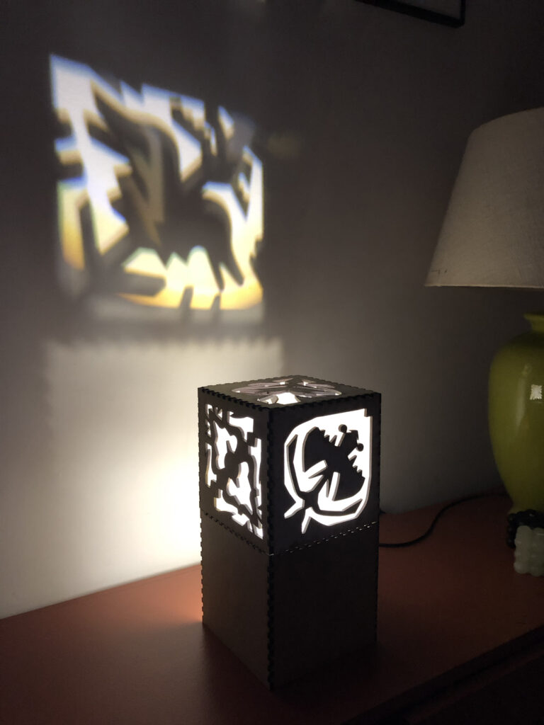 Lasercutlamp