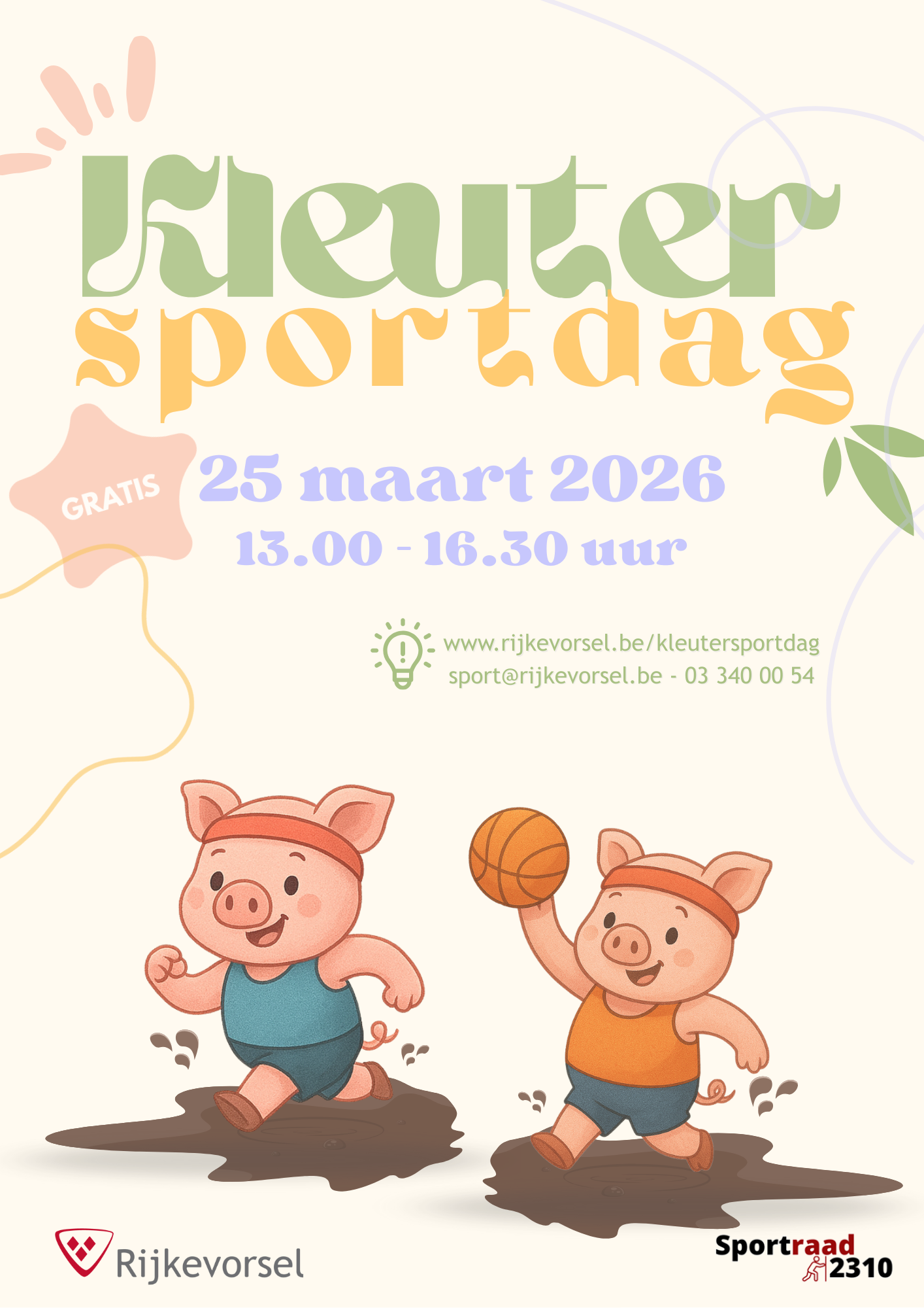 Poster Kleutersportdag