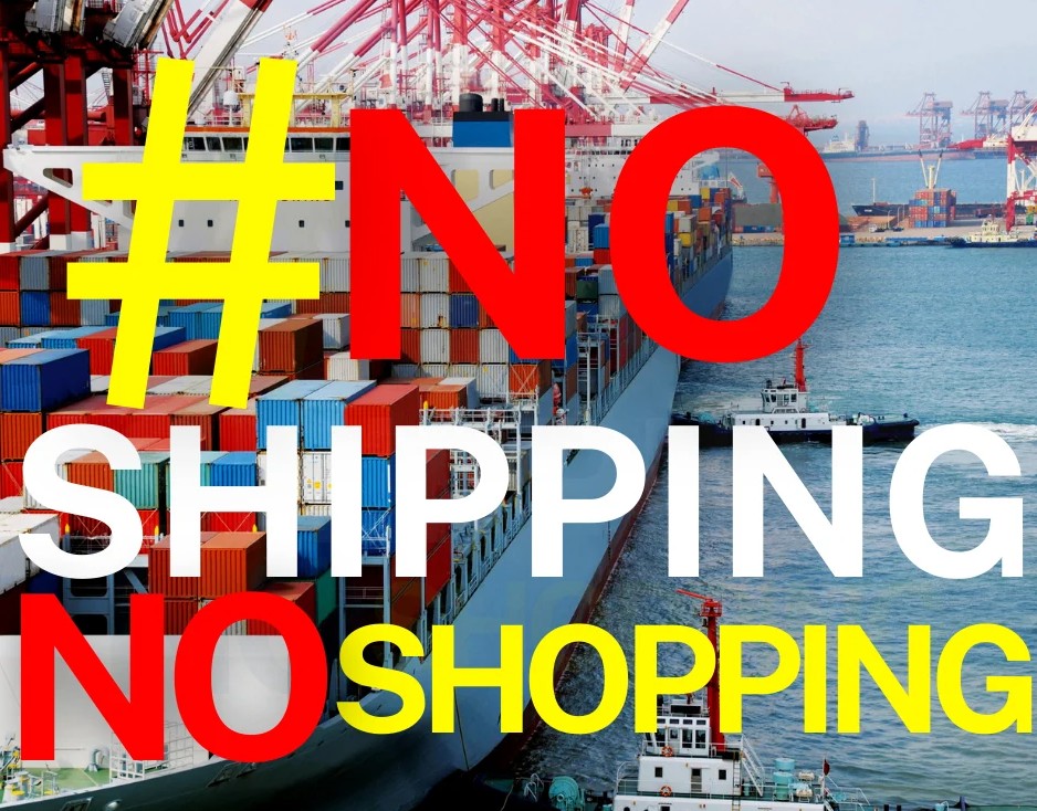 no shipping, no shopping