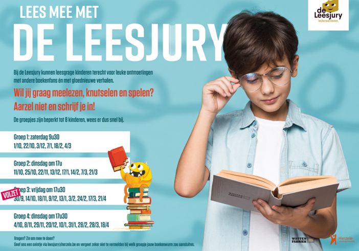 Lees mee met de leesjury - Groep 3 (3de-4de leerjaar) - WACHTRIJ in