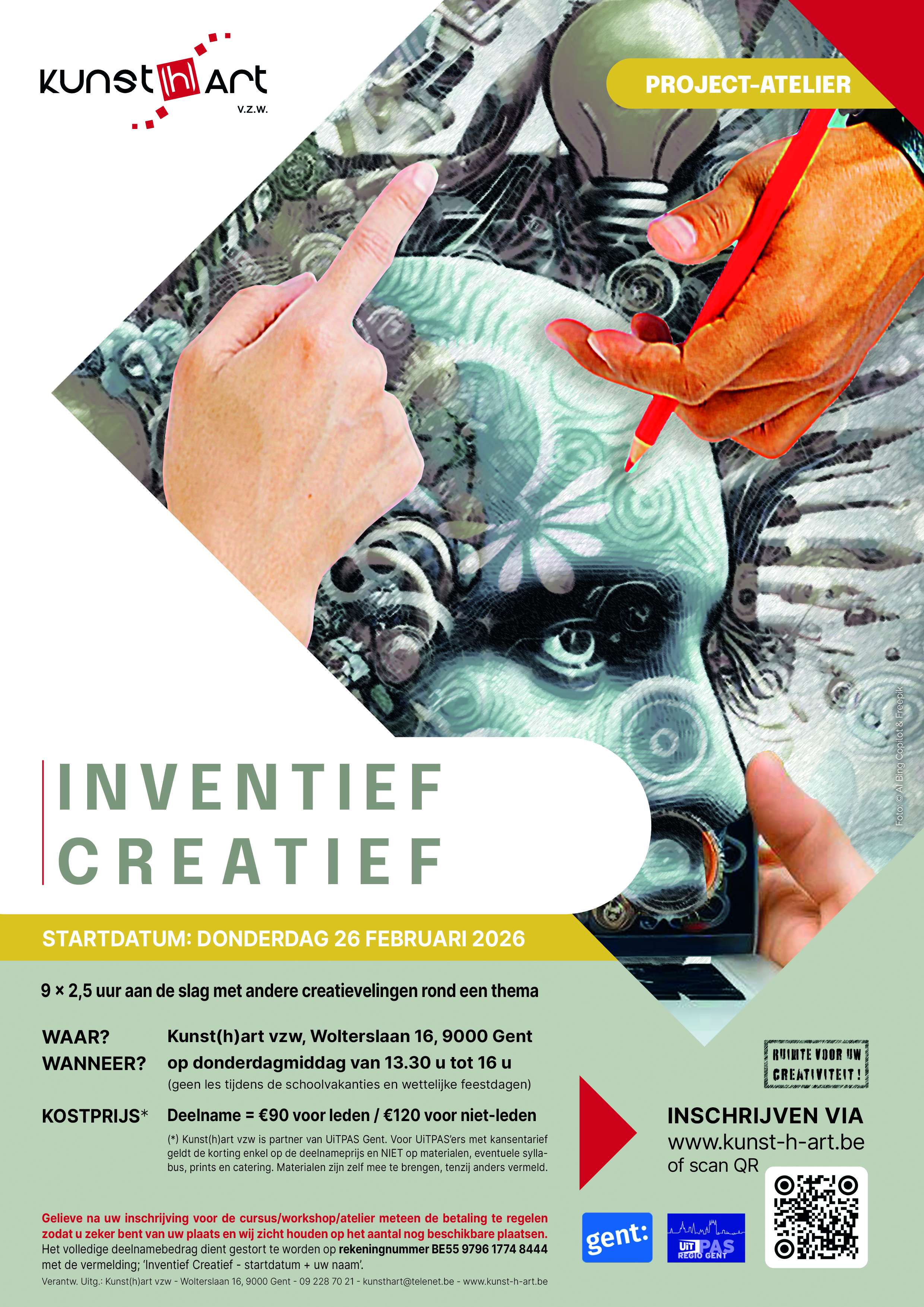 Affiche Inventief Creatief