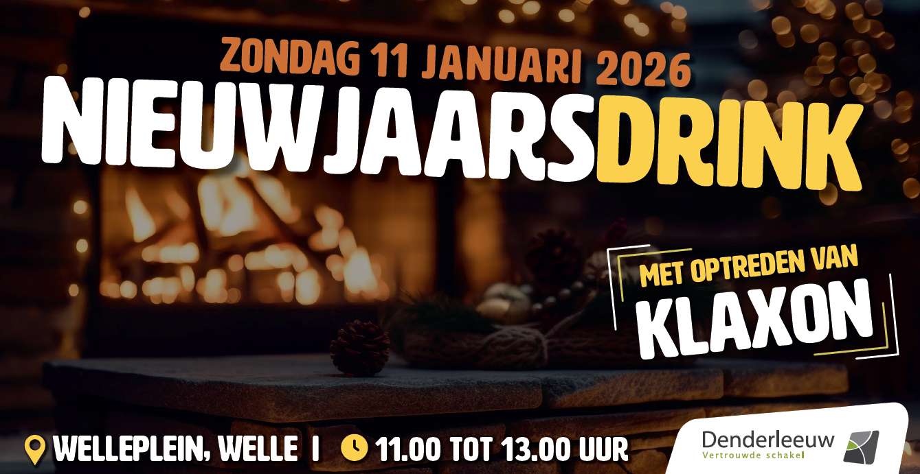 Nieuwjaarsdrink voor inwoners uitnodiging
