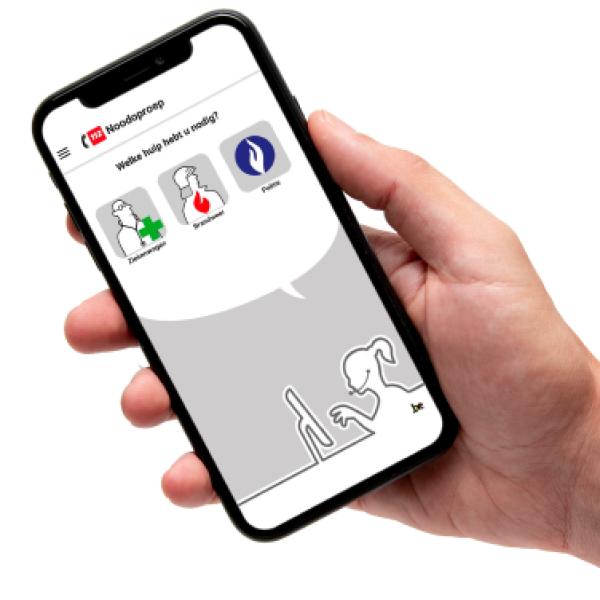 smartphone met 112 app