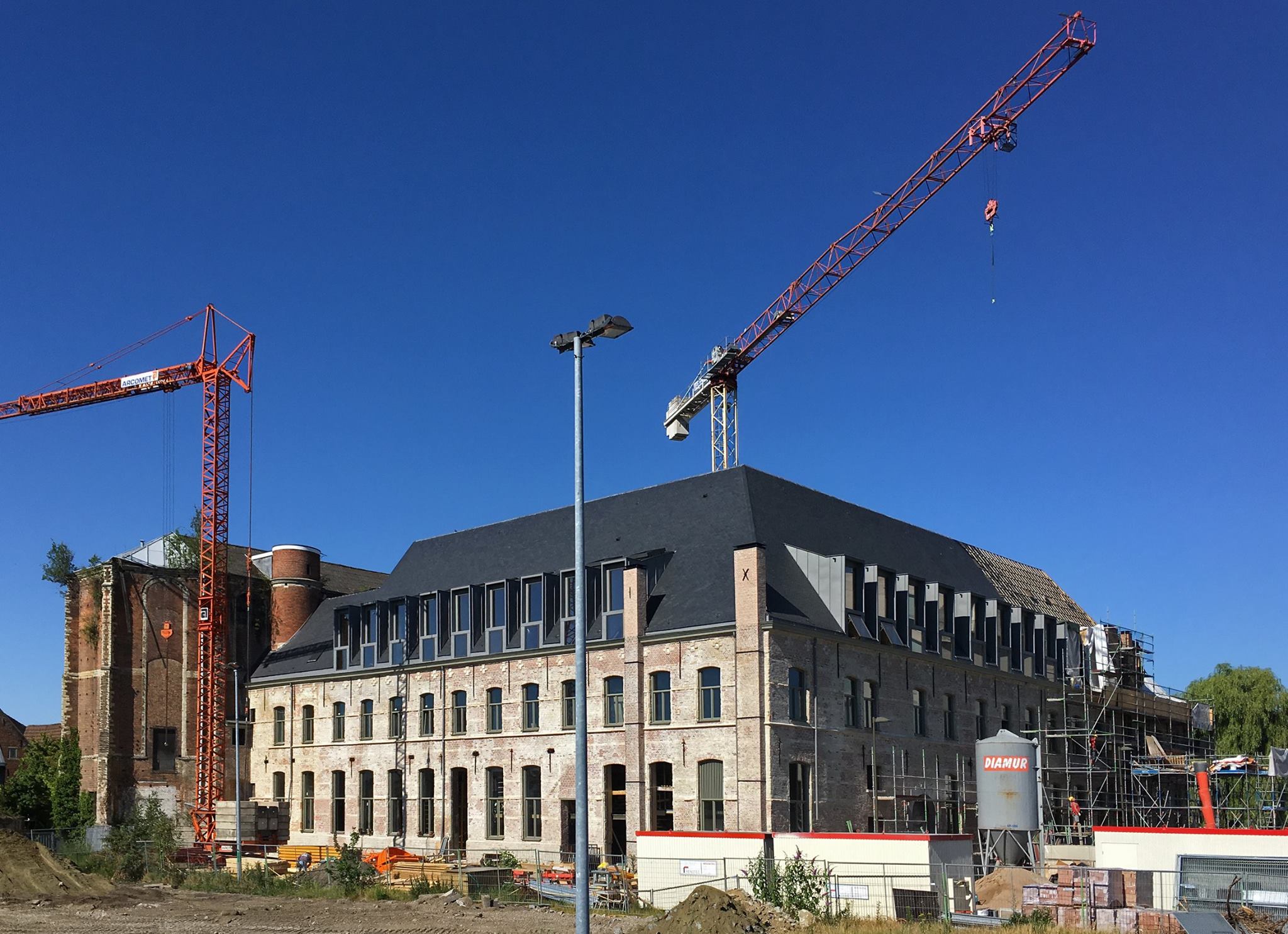 Zicht vanaf Edgar Tinellaan