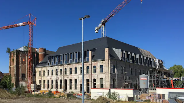 Zicht vanaf Edgar Tinellaan