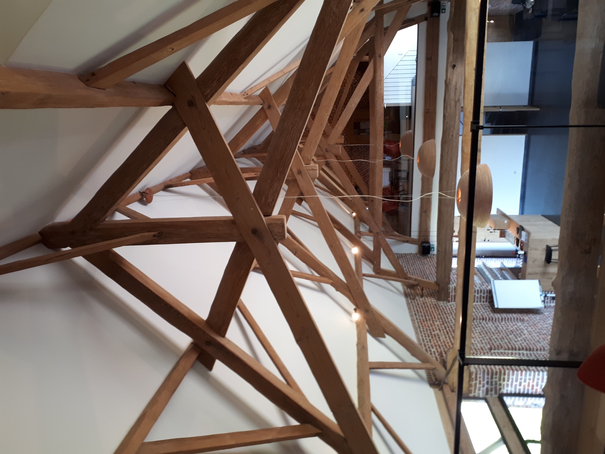 Dakgebinte schuur hoeve della Faille