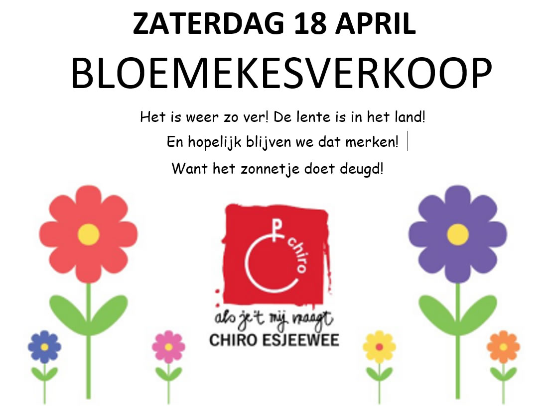 Bloemekesverkoop 2026