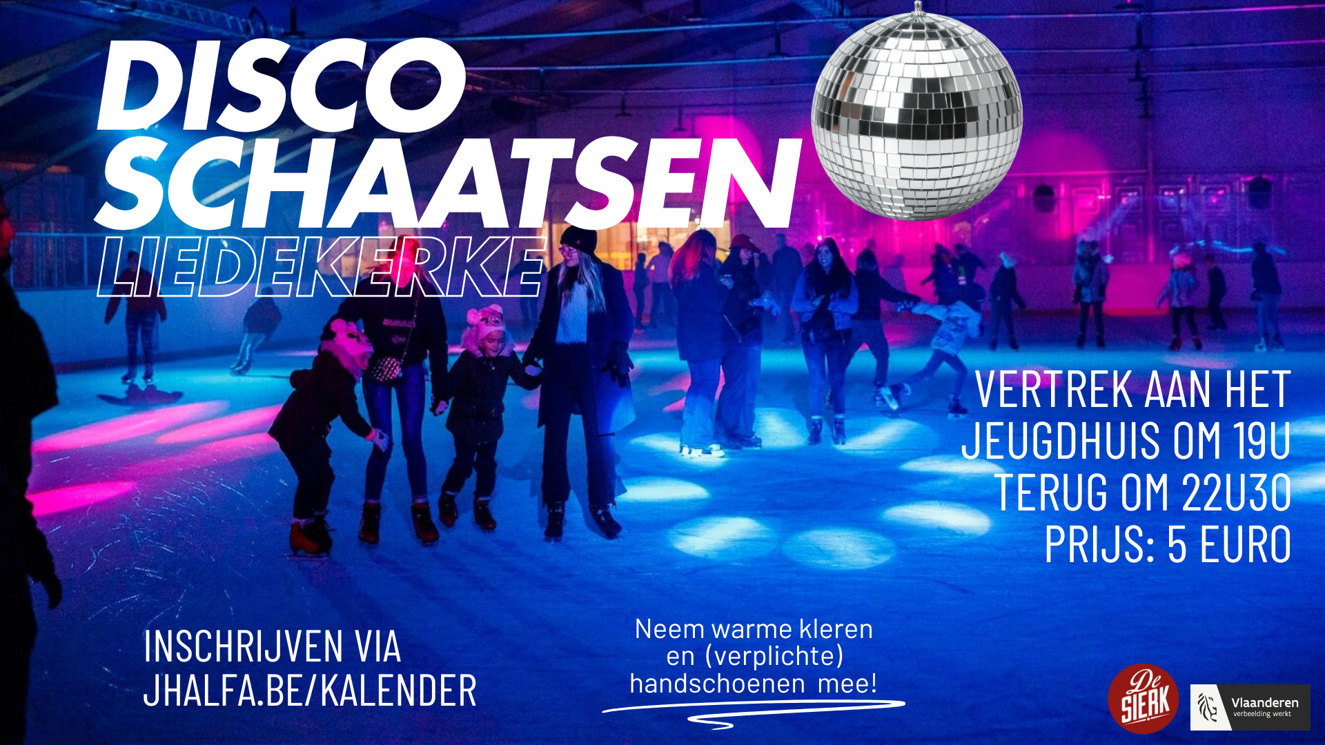 Schaatsen in Liedekerke vanuit Brakel