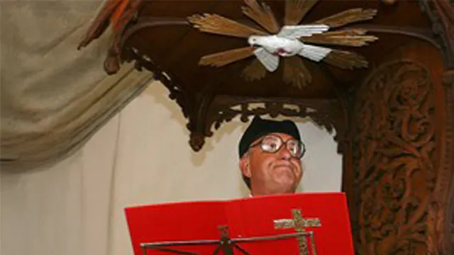 Donderpreek van den pastoor