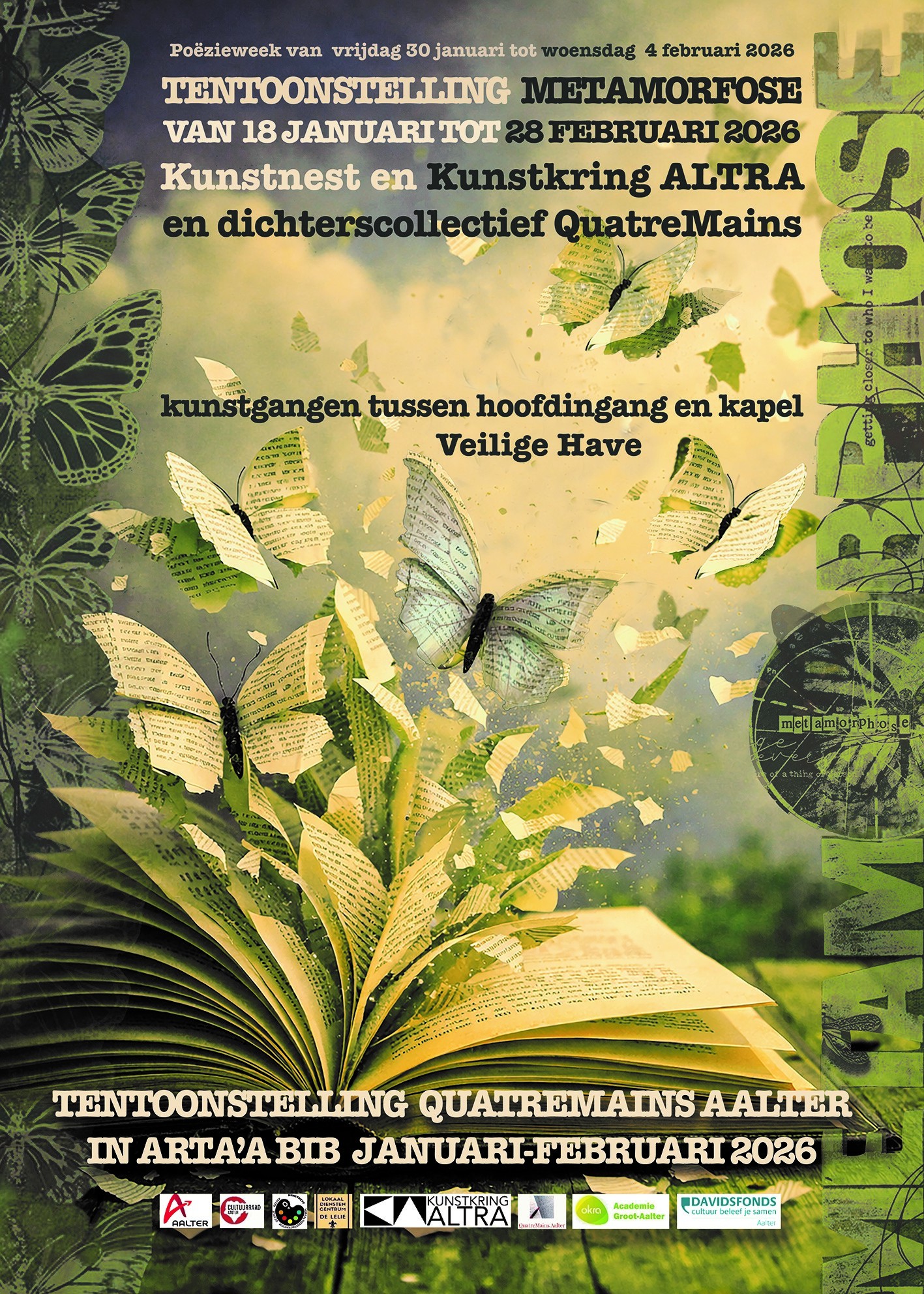 affiche tentoonstelling Metamorfose