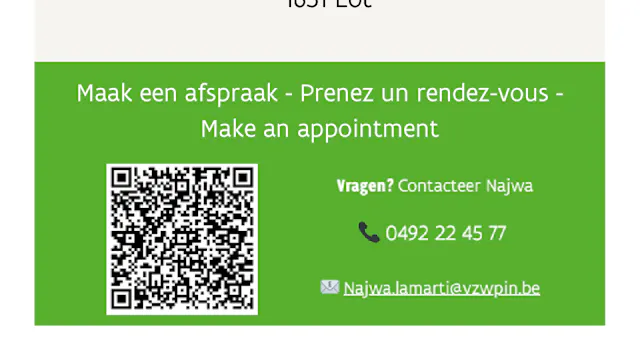 Flyer 6 mei 1ste pagina