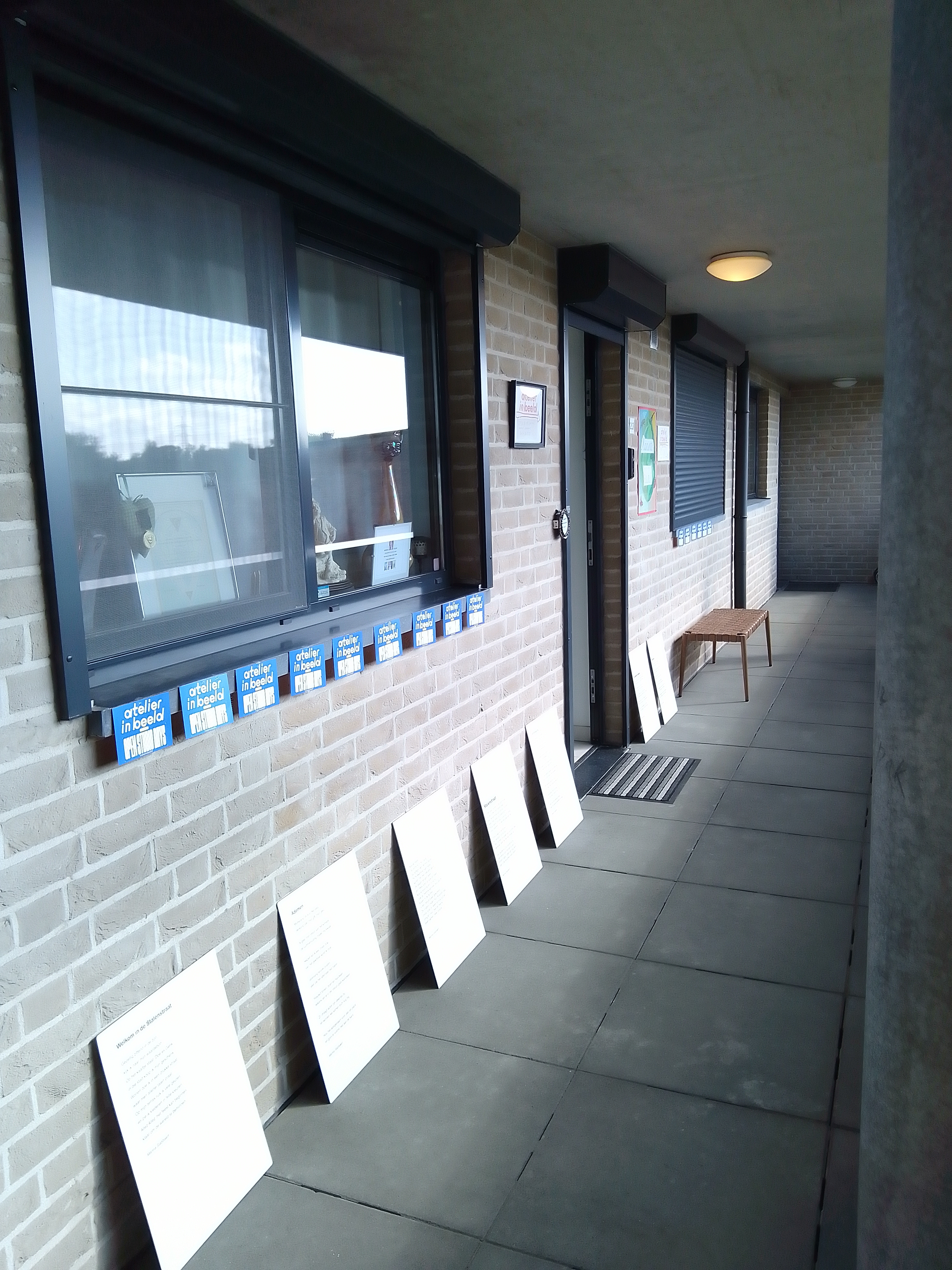 Atelier in beeld. Gedichten.