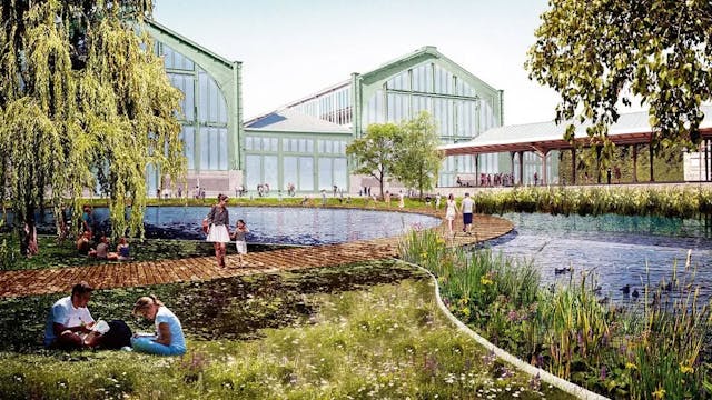 Rondleiding site Thurn & Taxis door gids Rohnny Buyens