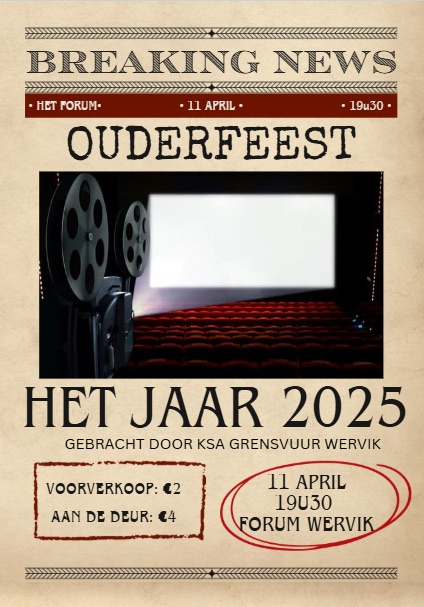 Affiche ouderfeest