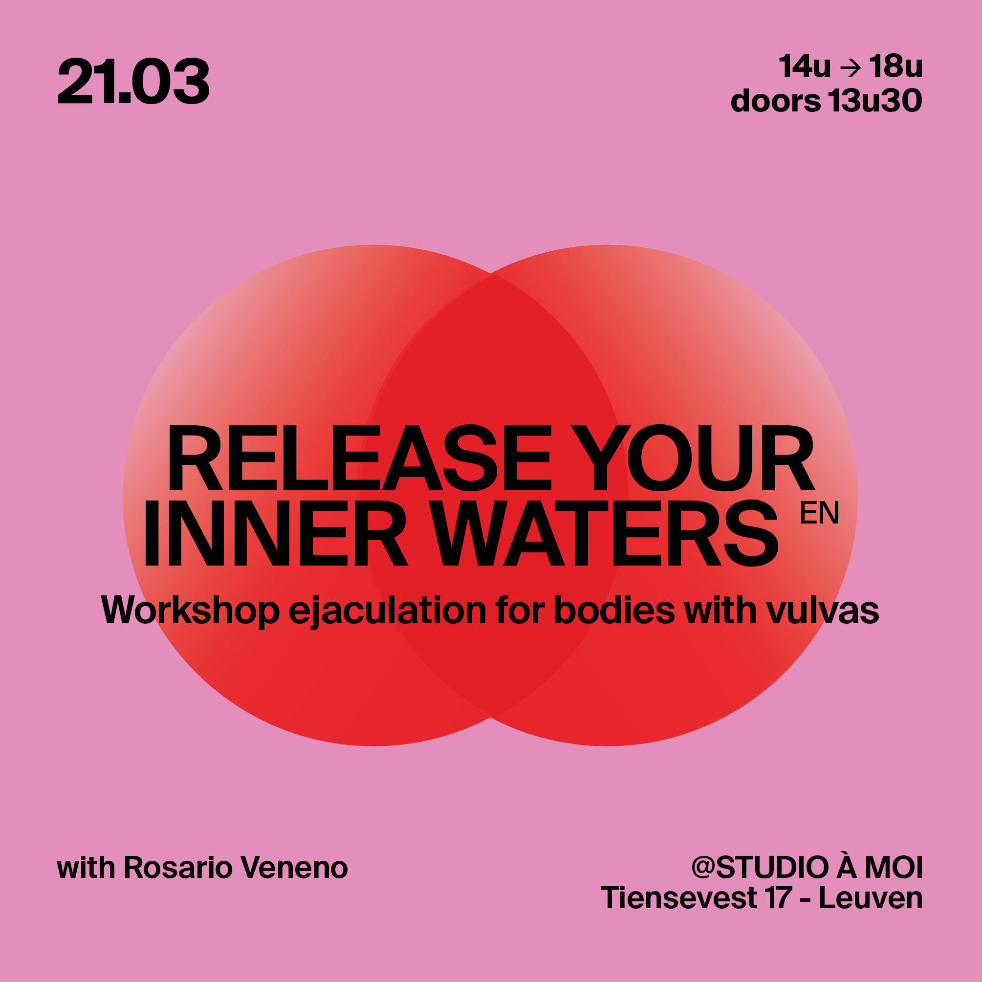 An intimate 4-hour workshop that leads you safely down below, and teaches you all about the practice of female ejaculation. (Exclusively for people with vulvas!)