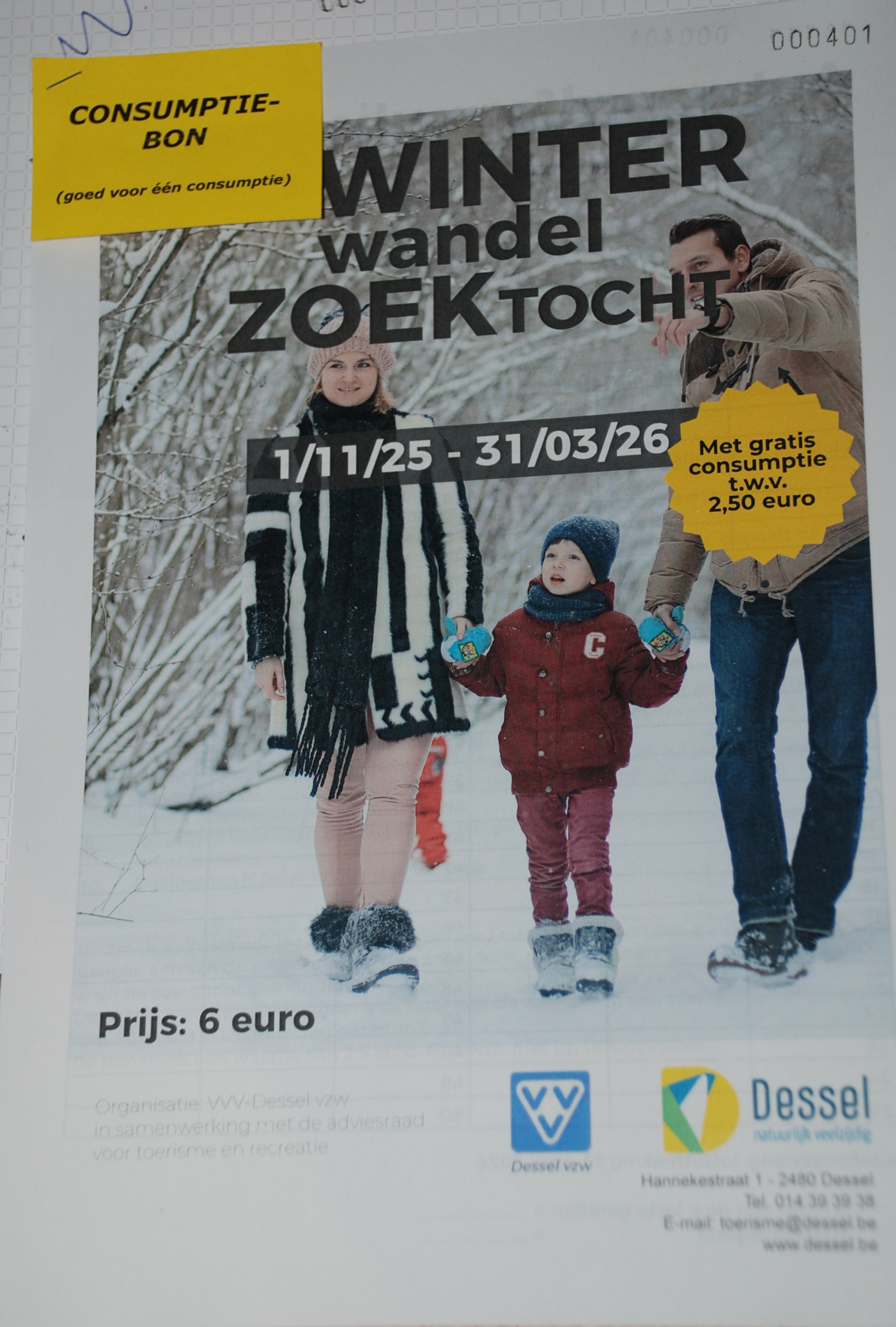 20ste winter wandelzoektocht