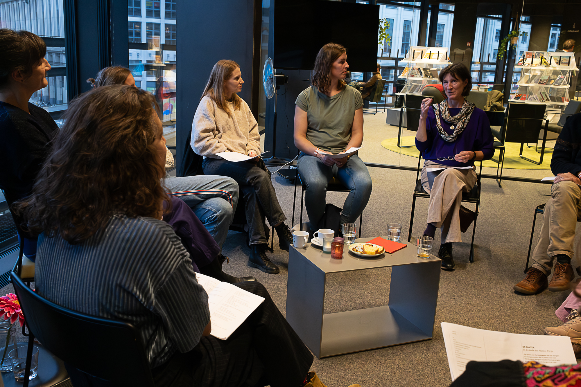 Creatief voorlezen voor een publiek