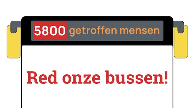 Kunnen we de buslijn naar UZA en GTI nog redden?