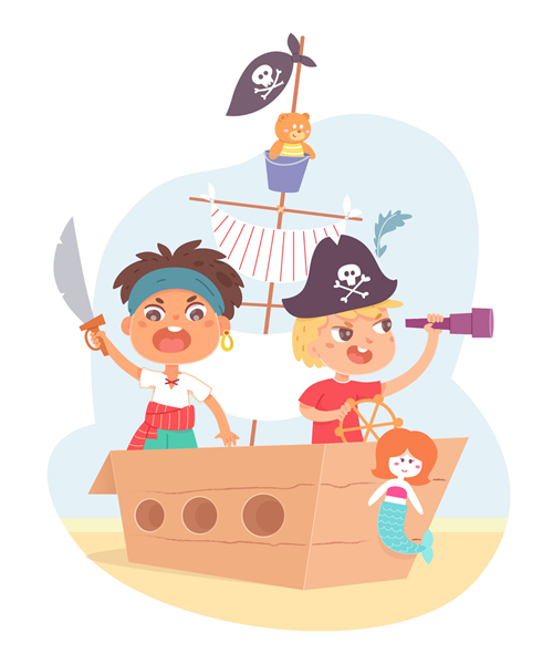 Spel- en Creaweek 'Piraten & Schatzoekers!'